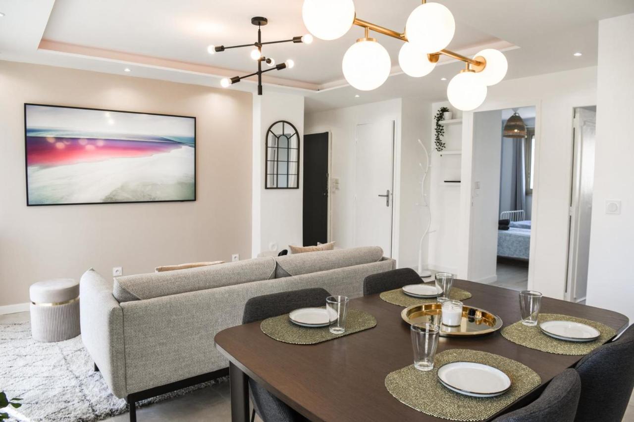 Appart Standing 2 Chambres Avec Balcon Et Parking Marsella Exterior foto