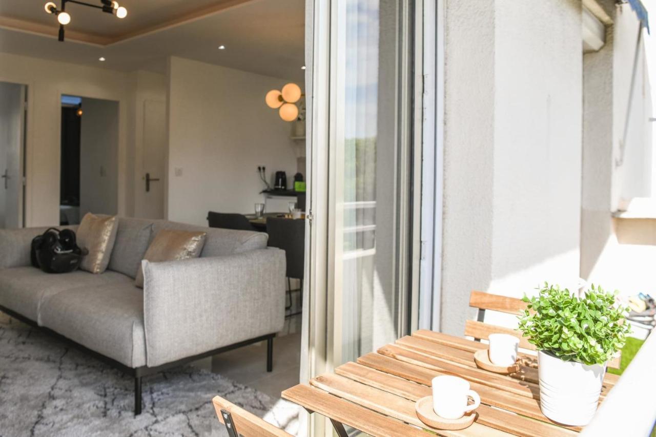 Appart Standing 2 Chambres Avec Balcon Et Parking Marsella Exterior foto