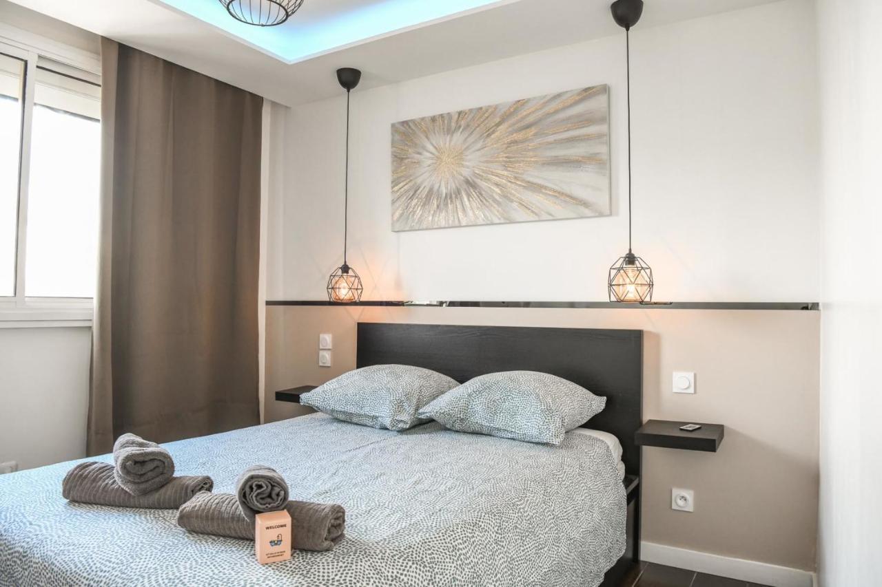 Appart Standing 2 Chambres Avec Balcon Et Parking Marsella Exterior foto